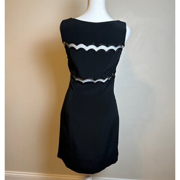 Cache Vintage Sheath Mini Dress - Size 2 - Picture 2 of 9
